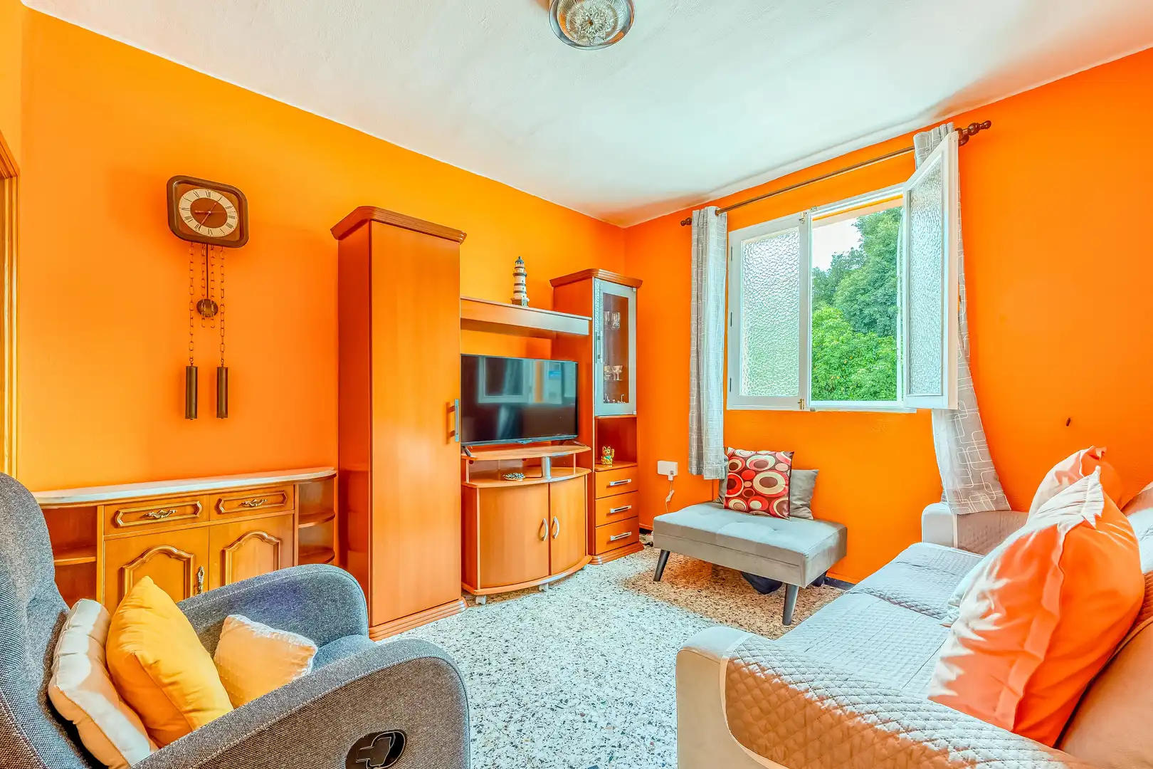 Sala de estar de Piso en venta en Las Palmas de Gran Canaria con Trastero y Amueblado
