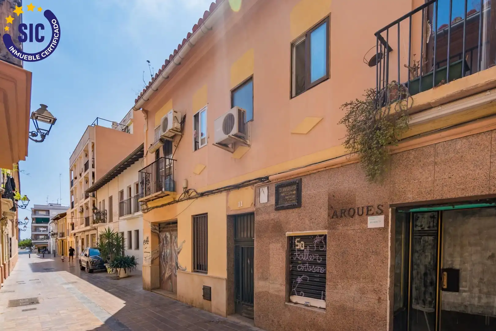 Vista exterior de Piso en venta en Valencia con Aire acondicionado y Terraza