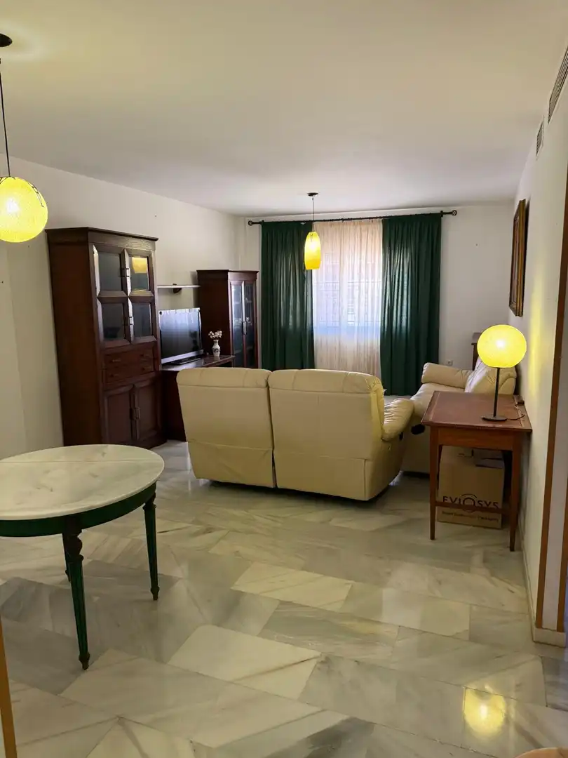 Sala d'estar de Planta baixa en venda en Málaga amb Aire condicionat, Calefacció i Jardí privat
