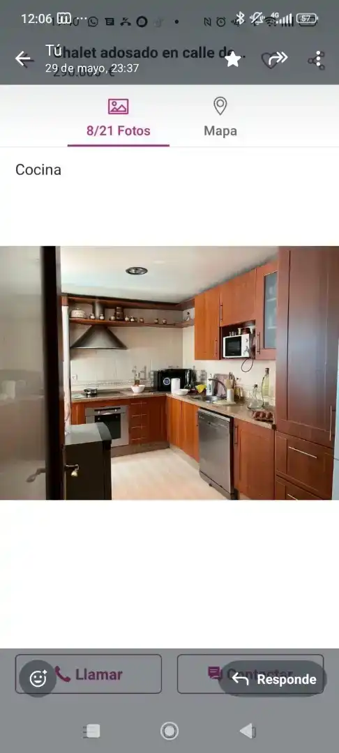 Kitchen of Flat for share in Tomares