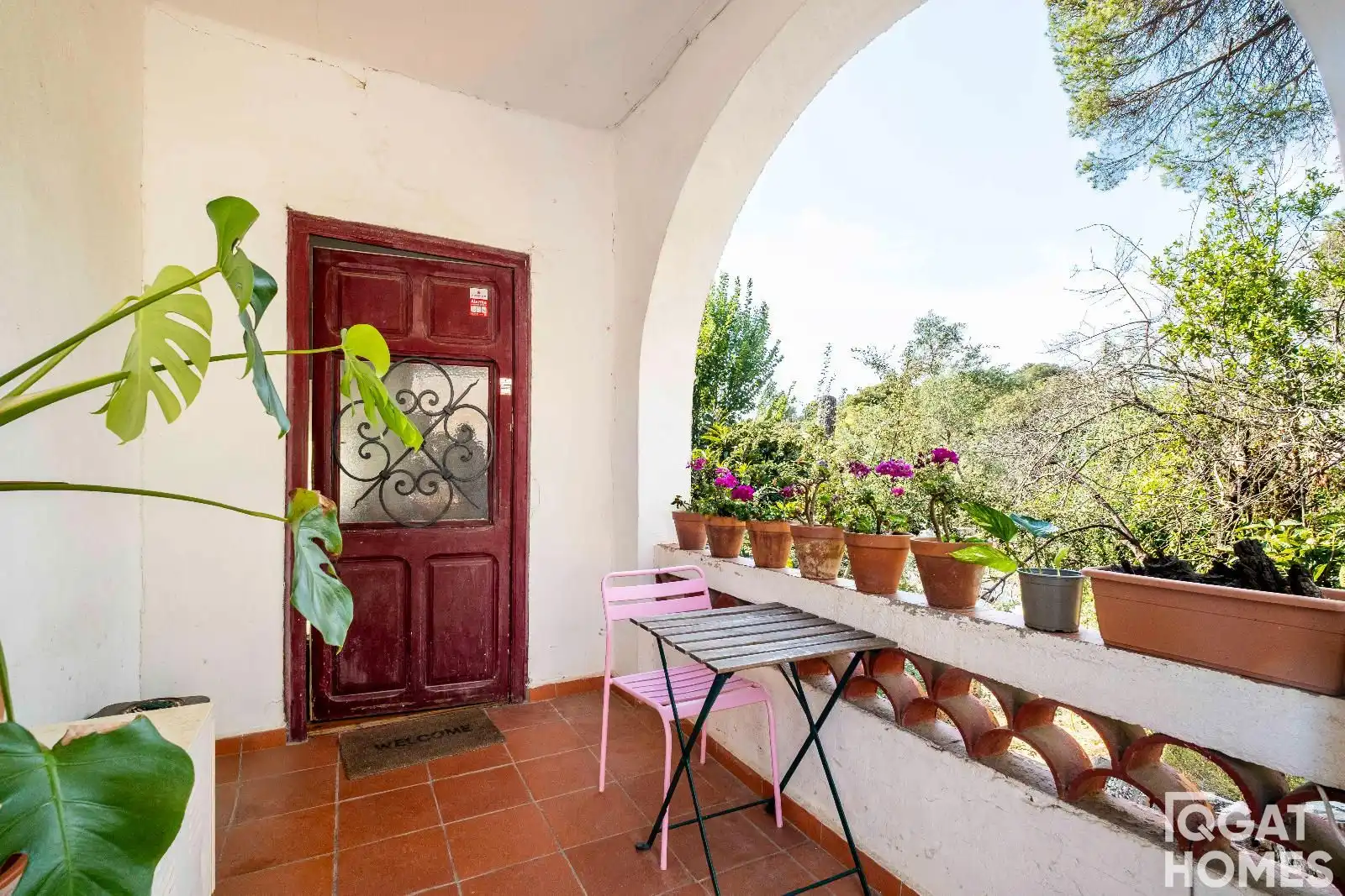Terraza de Casa o chalet en venta en Sant Cugat del Vallès con Calefacción y Trastero