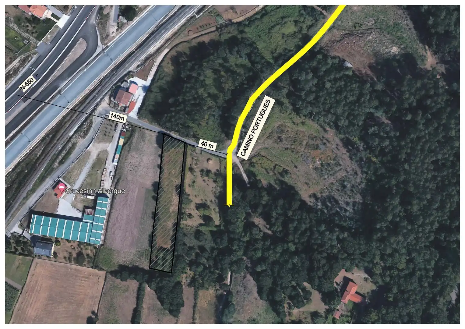 Rustikales Grundstück zum Verkauf in Padrón