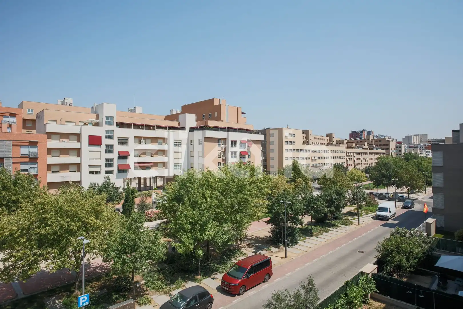 Exterior view of Flat for sale in Móstoles  with Heating, Storage room and Swimming Pool