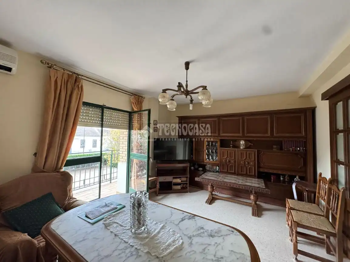 Living room of Flat for sale in Osuna  with Air Conditioner and Balcony