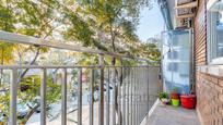 Balcony of Flat for sale in  Barcelona Capital  with Air Conditioner, Heating and Parquet flooring