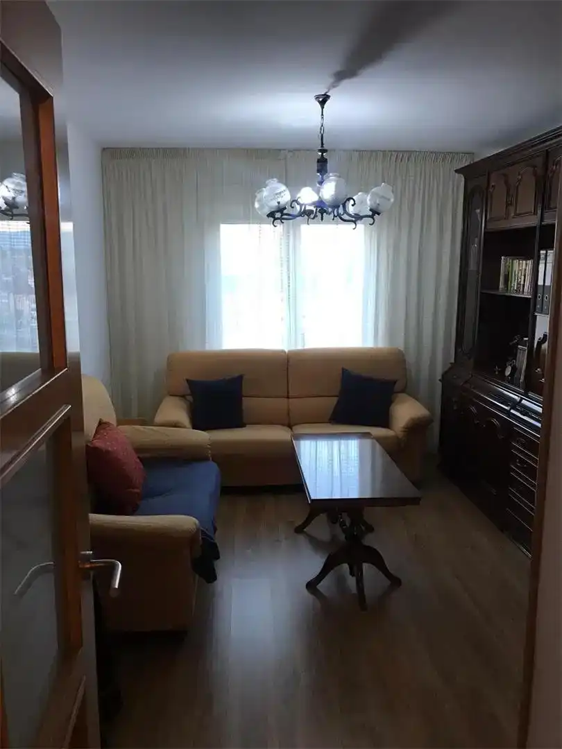 Sala d'estar de Pis en venda en Ponferrada amb Parquet, Forn i Rentadora