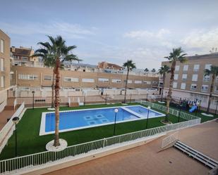 Swimming pool of Single-family semi-detached for sale in  Murcia Capital  with Air Conditioner and Terrace