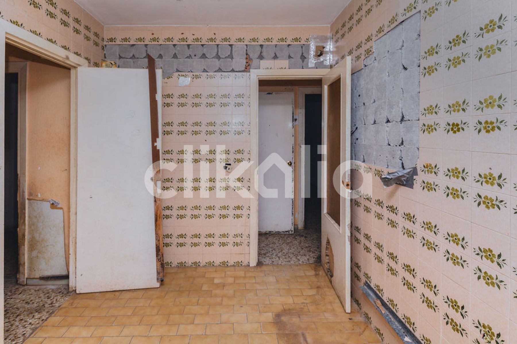Kitchen of Flat for sale in Vícar  with Terrace