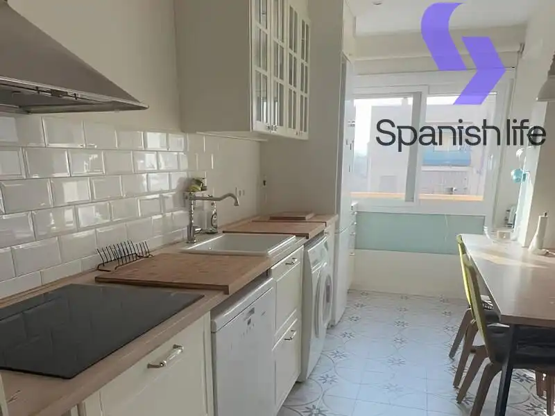 Kitchen of Apartments for sale in Valencia  with Air Conditioner, Heating and Furnished