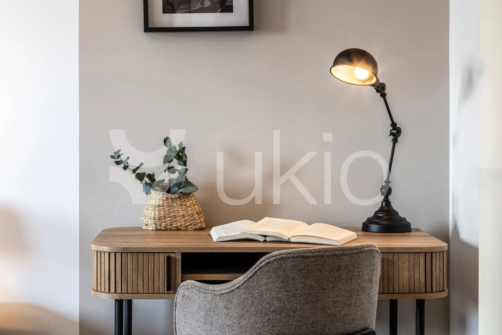 Schlafzimmer von Wohnung zur Miete in Madrid mit Klimaanlage, Heizung und Terrasse