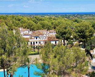 Vista exterior de Casa o xalet de lloguer en Pedreguer amb Piscina