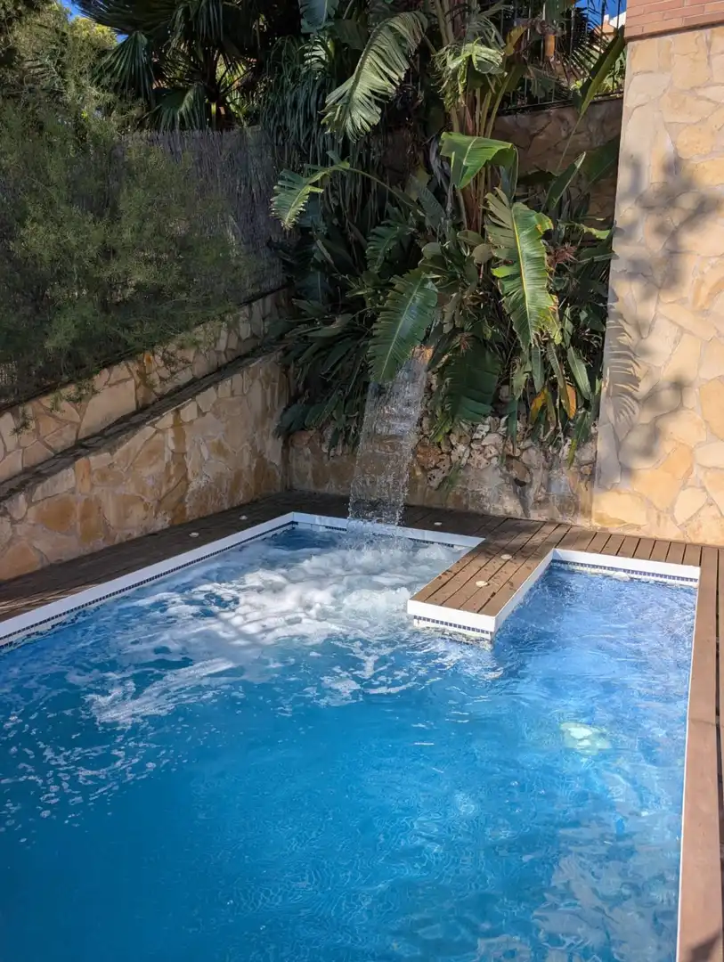 Piscina de Casa o xalet de lloguer en Benicasim / Benicàssim amb Aire condicionat, Calefacció i Jardí privat