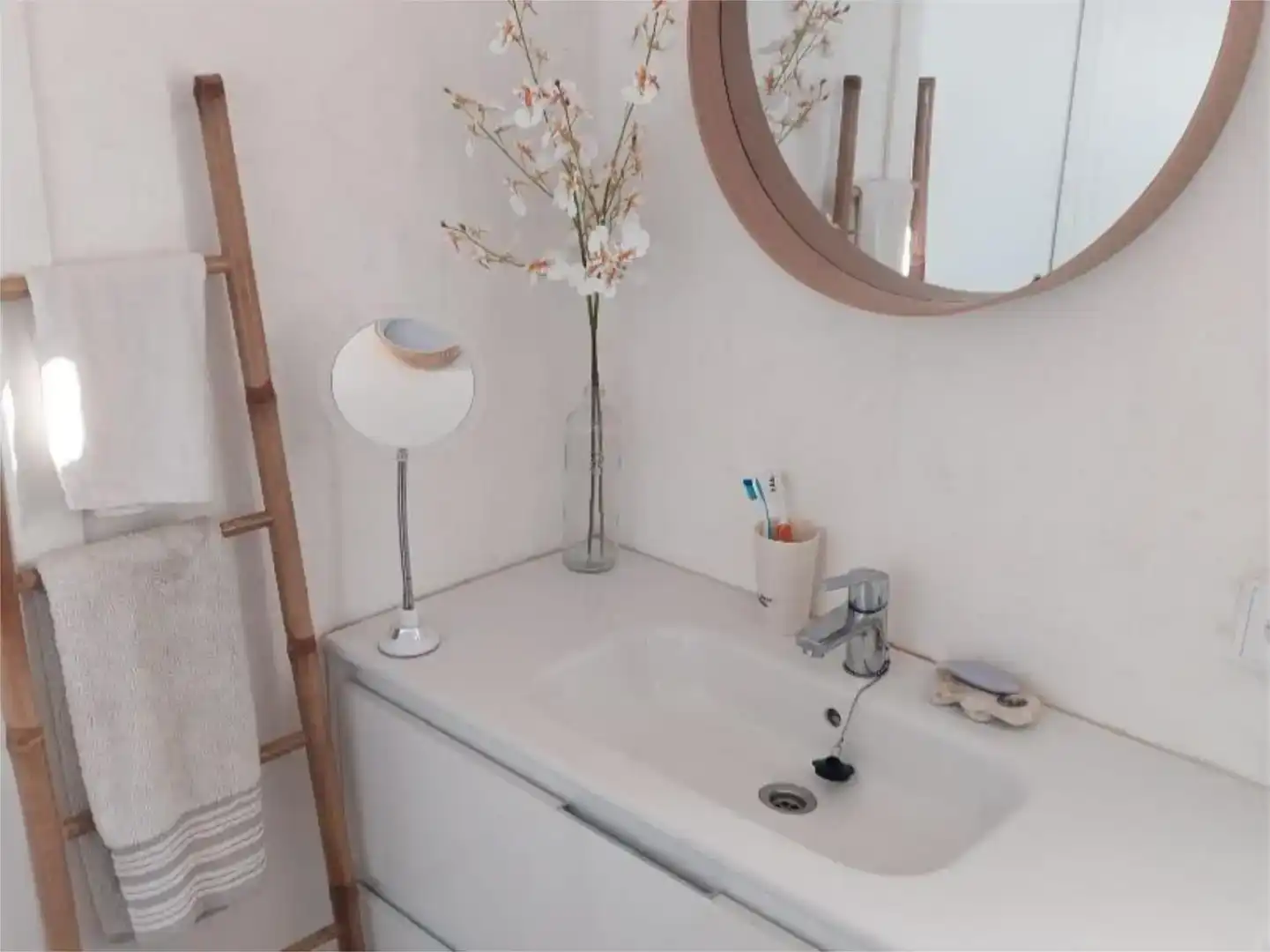 Bathroom of Flat for rent in Llucmajor  with Air Conditioner, Private garden and Swimming Pool