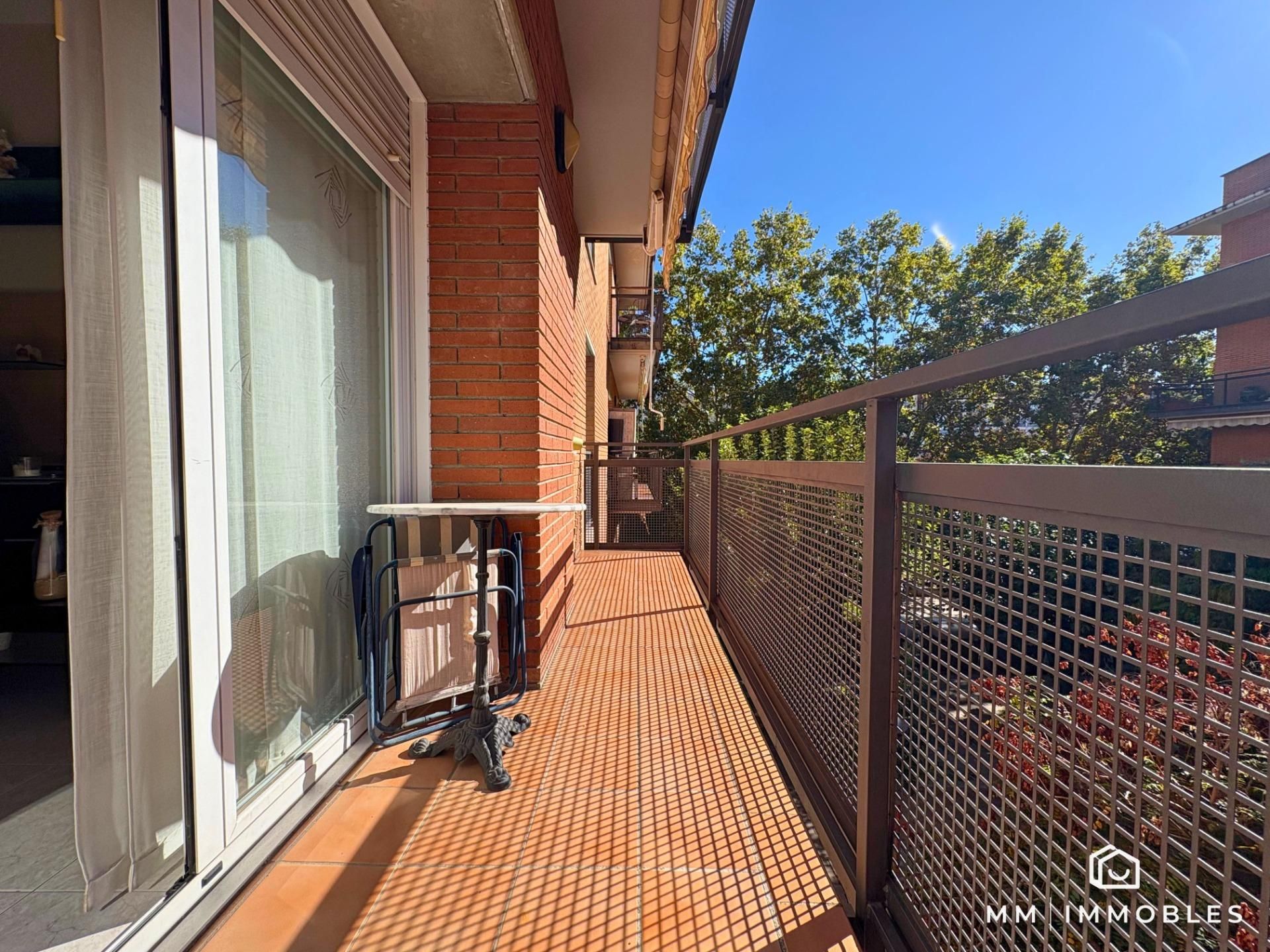 Balcony of Flat for sale in Granollers  with Heating, Terrace and Storage room