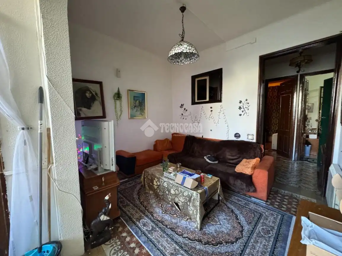 Wohnzimmer von Wohnung zum Verkauf in Barcelona mit Abstellraum und Balkon
