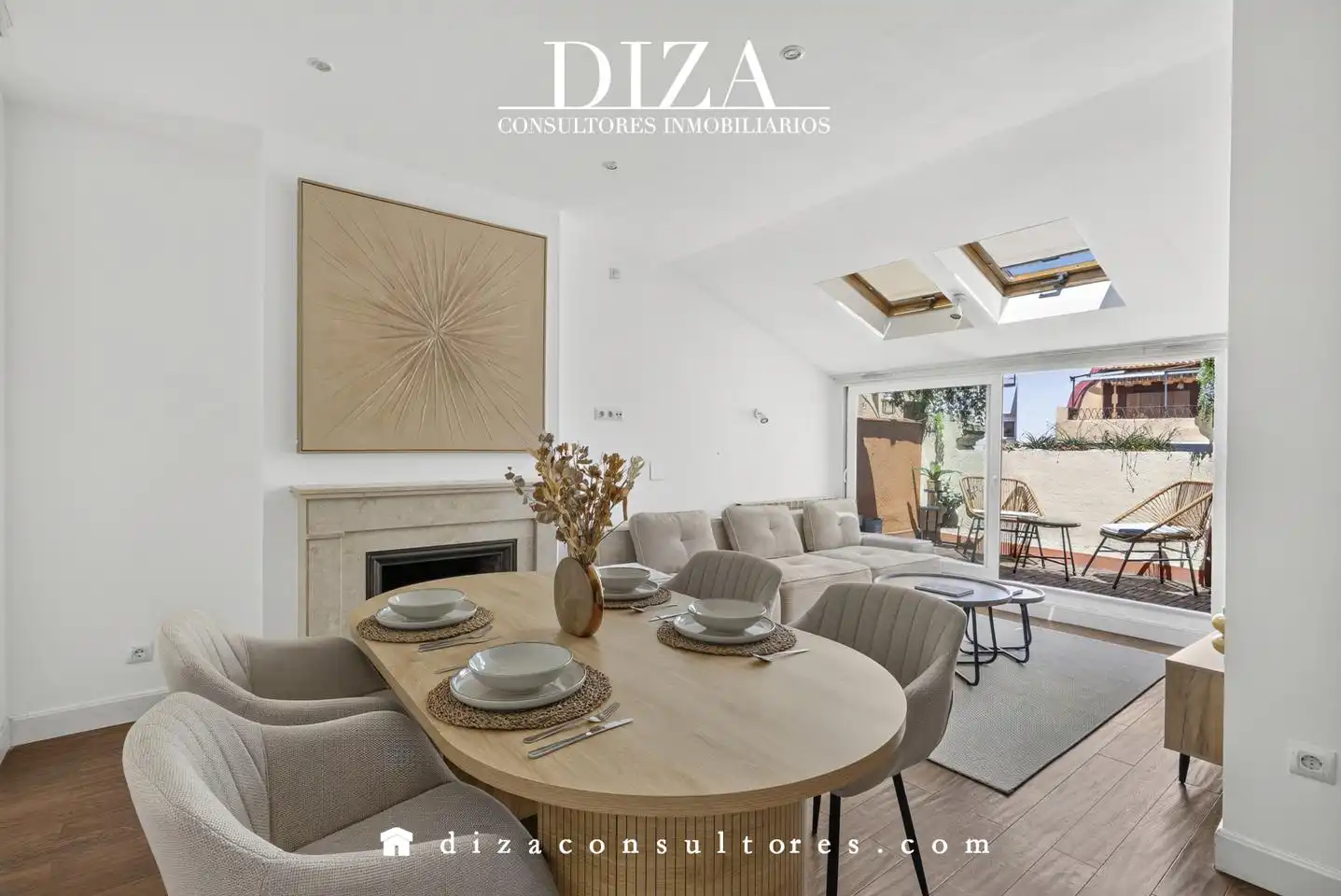 Comedor de Ático en venta en Madrid con Aire acondicionado, Calefacción y Terraza