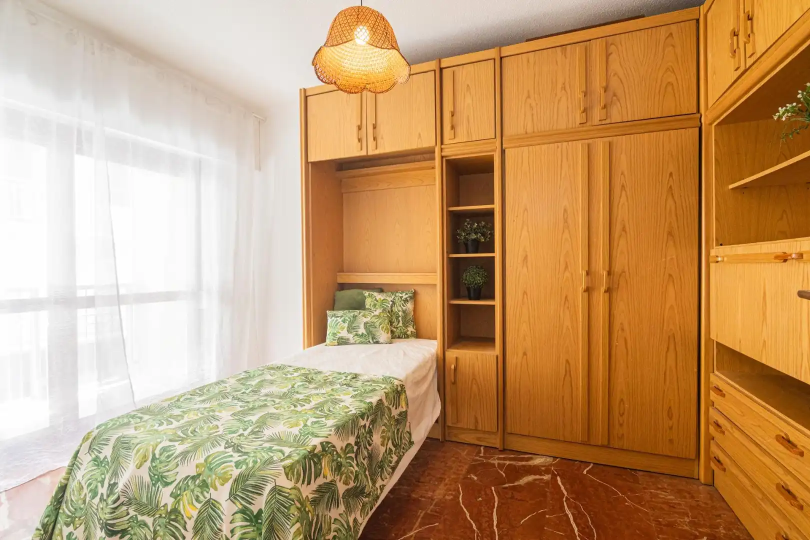 Schlafzimmer von Wohnung zum Verkauf in Elche / Elx mit Klimaanlage, Heizung und Balkon