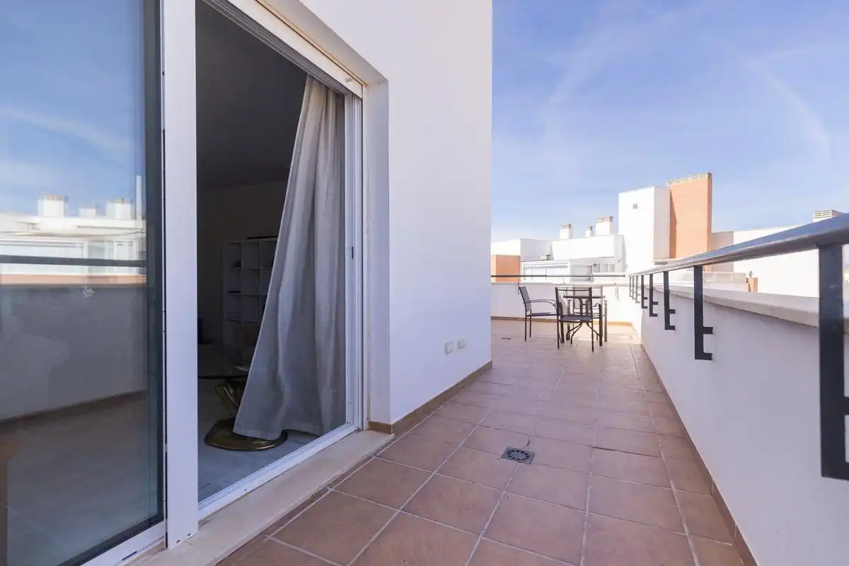 Terrassa de Àtic en venda en Roquetas de Mar amb Aire condicionat, Jardí privat i Terrassa