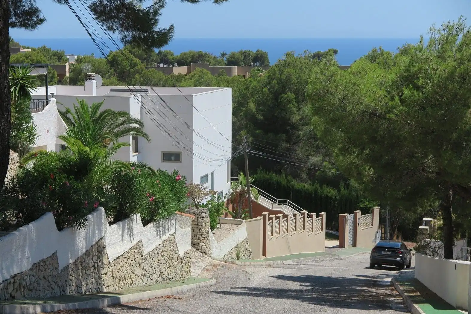 Vista exterior de Casa o chalet en venta en Altea con Aire acondicionado, Calefacción y Jardín privado