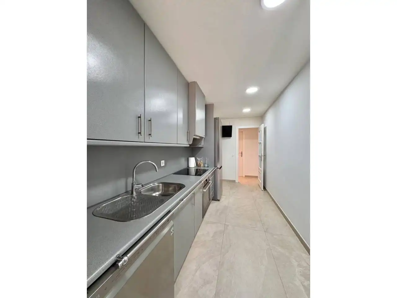 Küche von Wohnung zum Verkauf in Cerdanyola del Vallès mit Heizung, Terrasse und Gemeinschaftspool