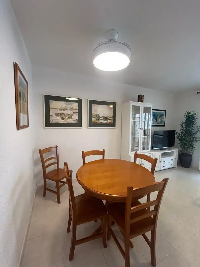 Menjador de Apartament en venda en Calpe / Calp amb Aire condicionat, Calefacció i Terrassa