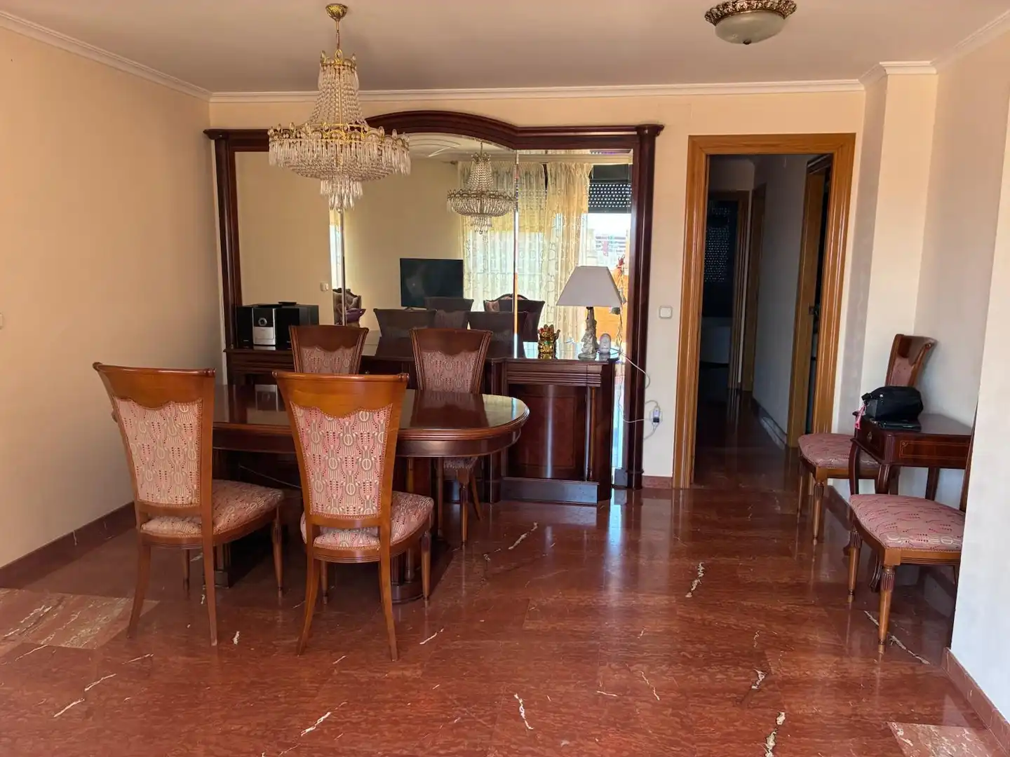 Dining room of Attic for sale in Cullera  with Terrace, Furnished and Oven