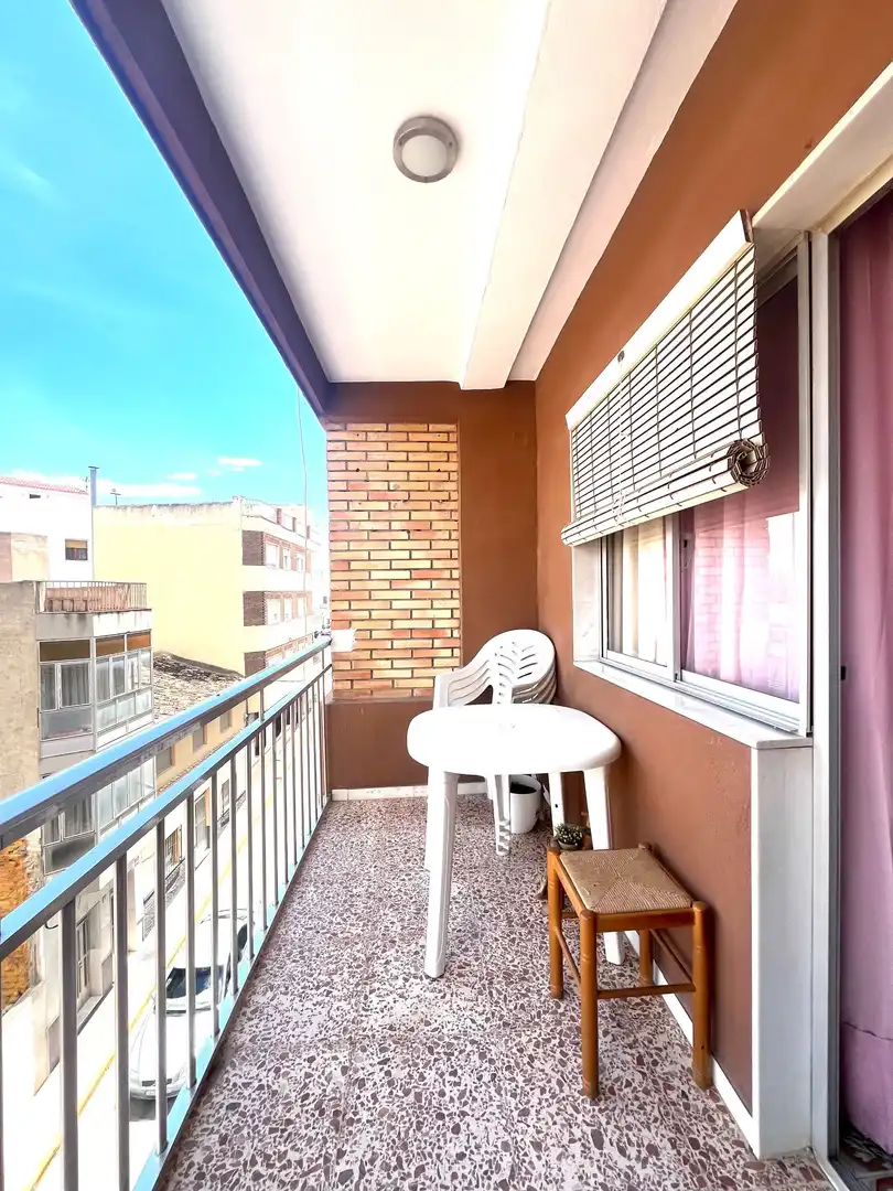 Balcony of Flat for rent in Albox  with Furnished