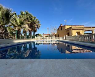 Swimming pool of House or chalet for sale in Elche / Elx  with Air Conditioner, Heating and Terrace