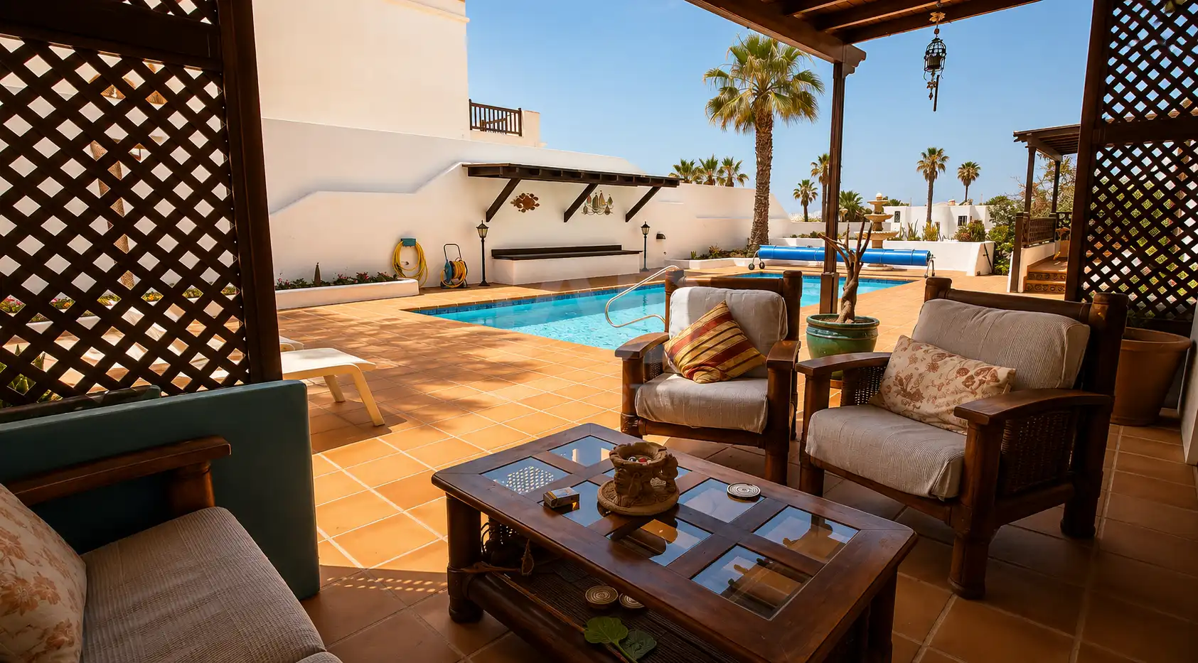 Terraza de Casa o chalet en venta en Arrecife con Piscina