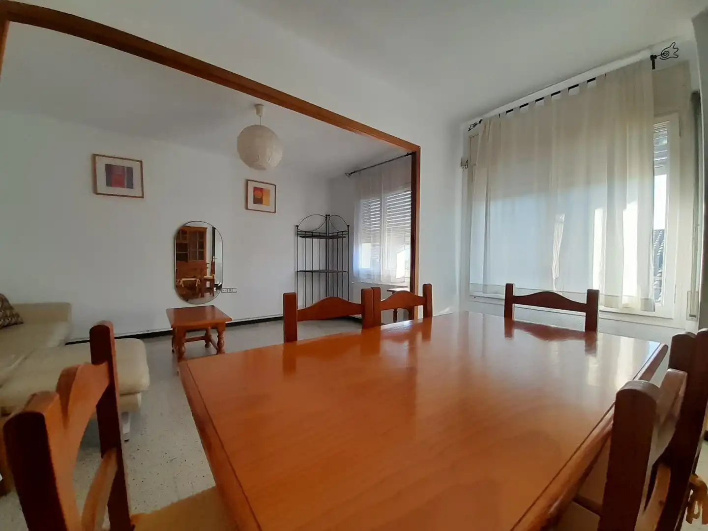 Dining room of Flat for sale in Olot  with Heating, Storage room and Balcony