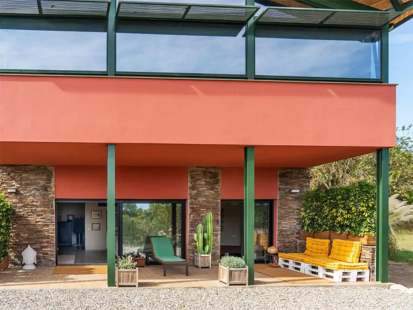 Terraza de Casa o chalet en venta en Sant Martí Sarroca con Aire acondicionado