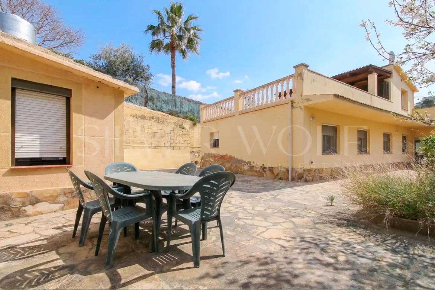 Terrassa de Casa o xalet en venda en Sitges amb Aire condicionat, Calefacció i Jardí privat