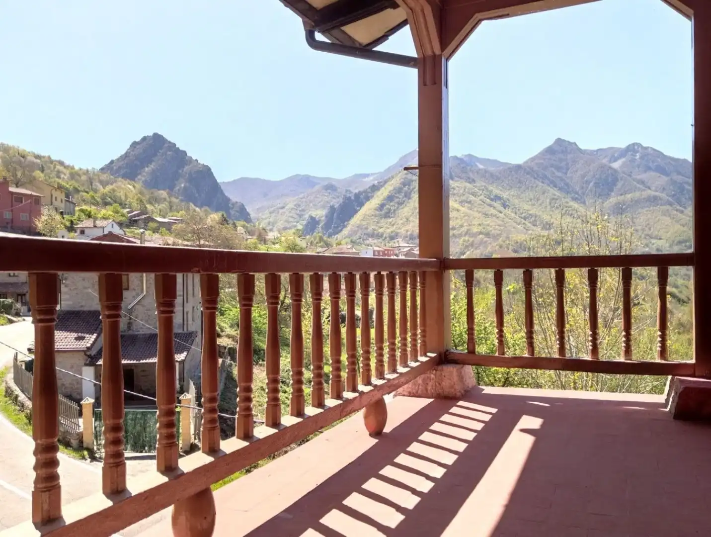 Terraza de Dúplex en venta en Oseja de Sajambre con Jardín privado, Parquet y Terraza