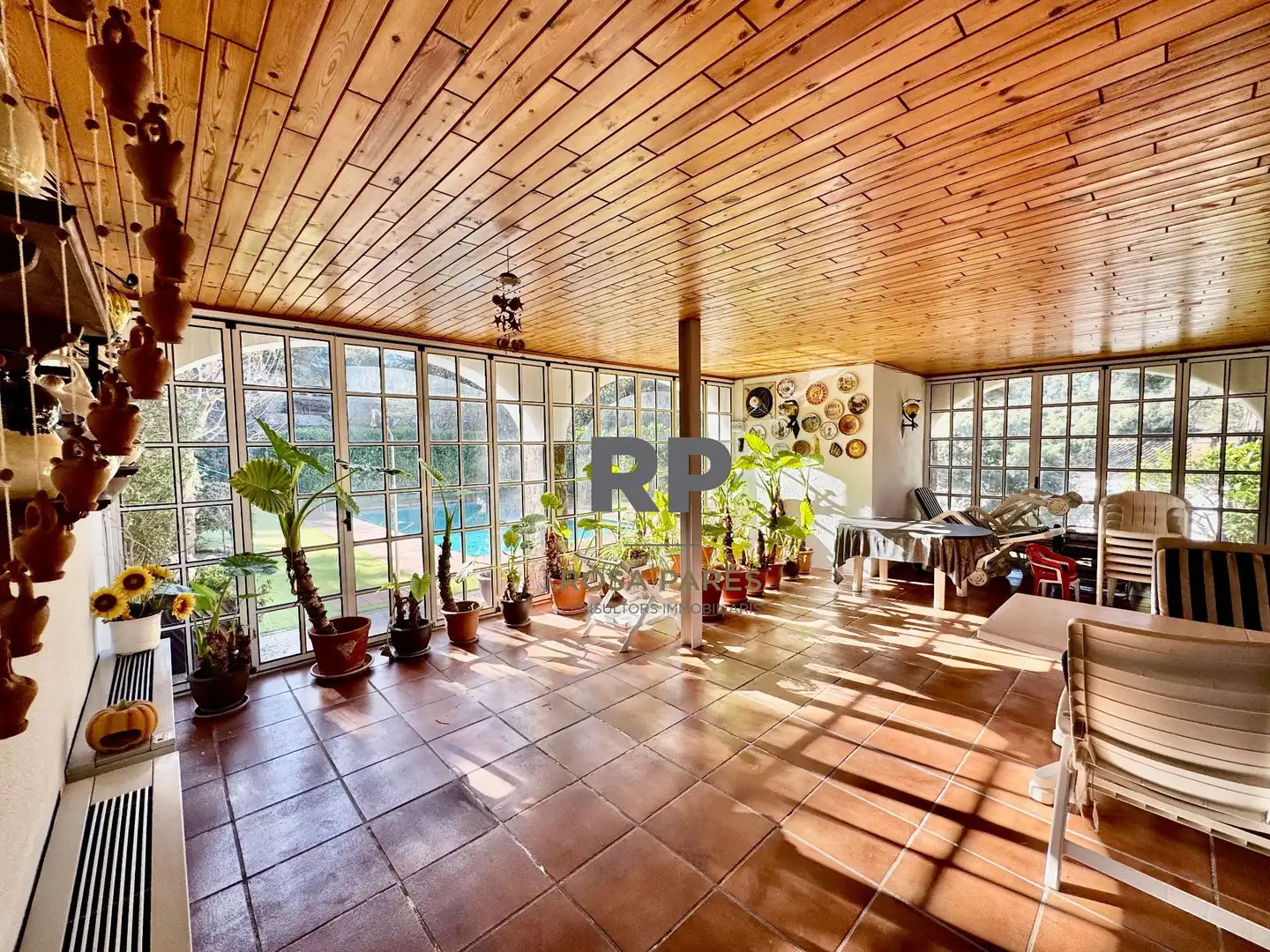 Jardí de Casa o xalet en venda en Aiguafreda amb Jardí privat, Terrassa i Traster