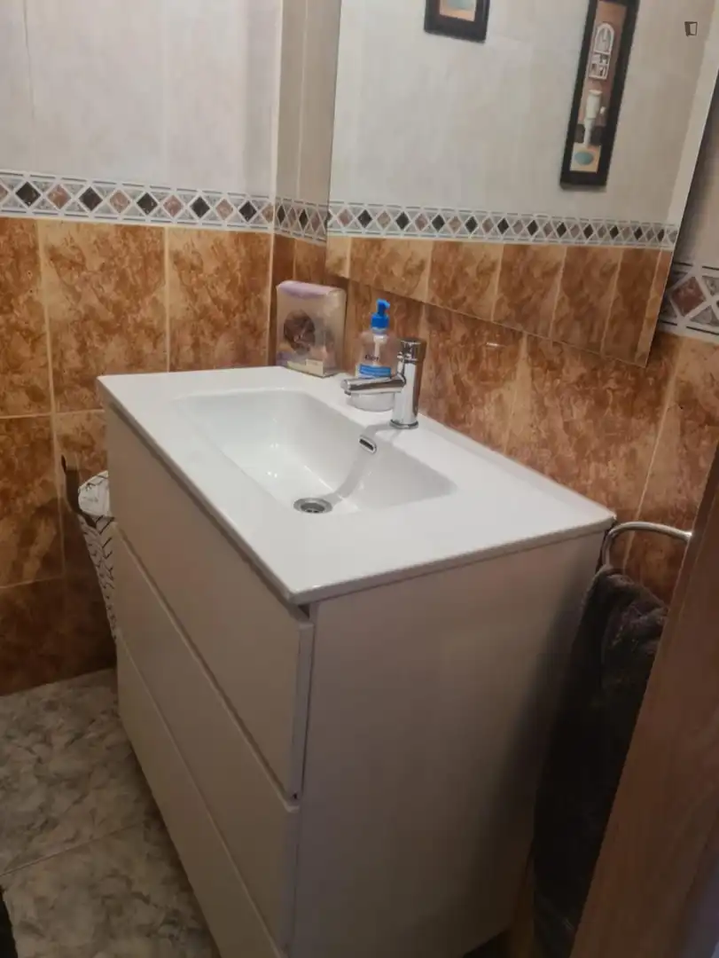 Bathroom of Apartments for rent in Castellón de la Plana / Castelló de la Plana  with Air Conditioner, Furnished and Oven
