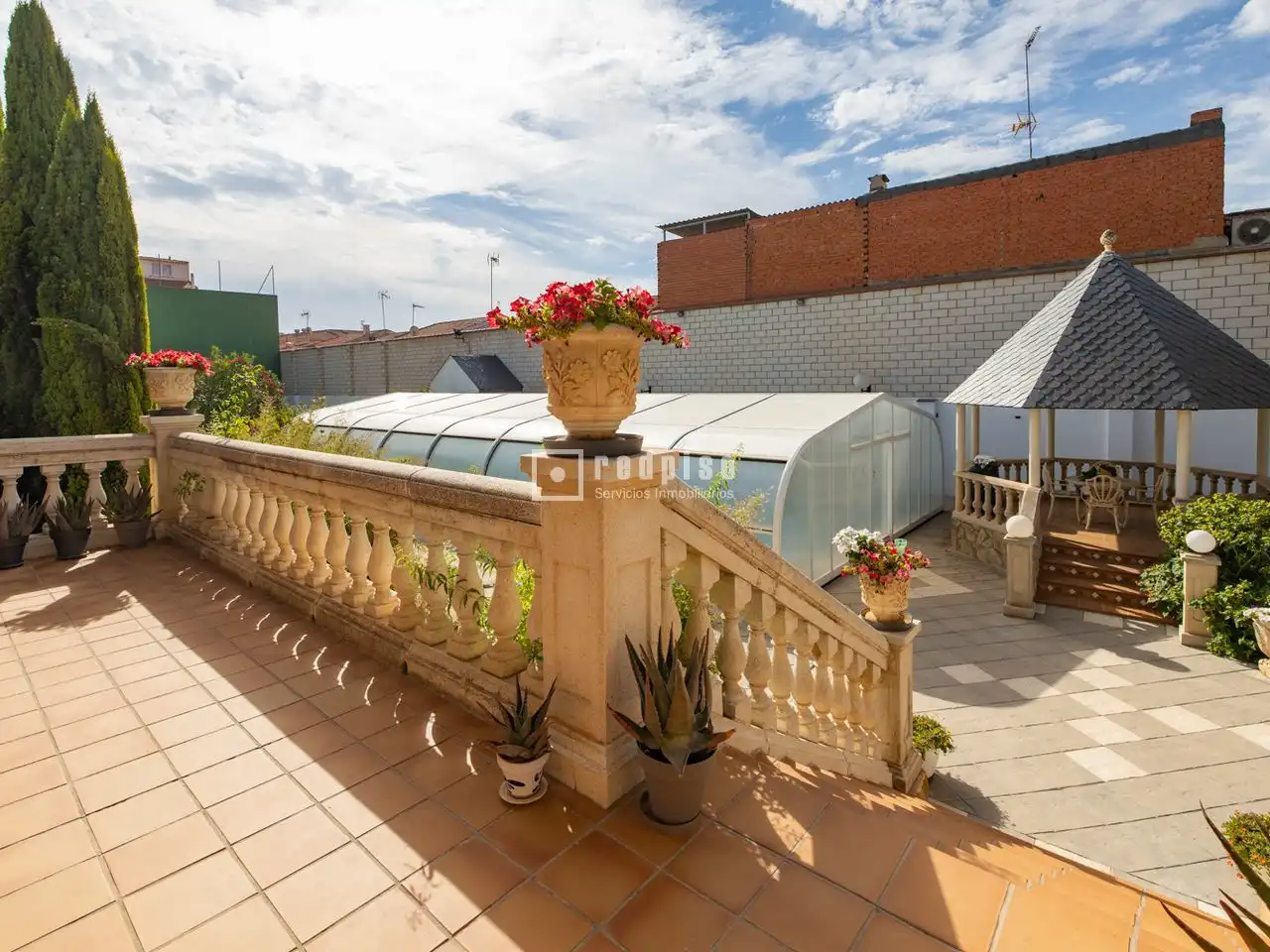 Terrassa de Casa o xalet de lloguer en Madridejos amb Aire condicionat, Calefacció i Terrassa