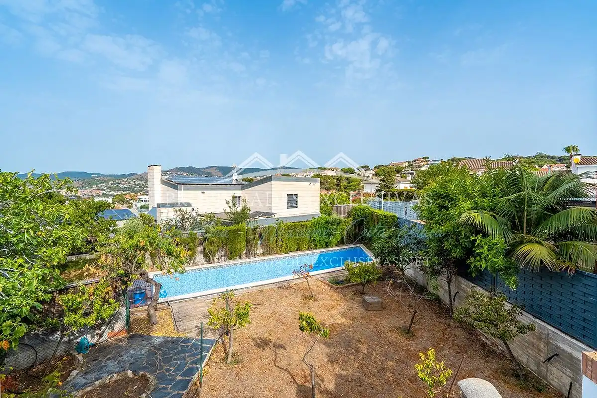 Jardín de Casa o chalet en venta en Teià con Aire acondicionado, Calefacción y Jardín privado