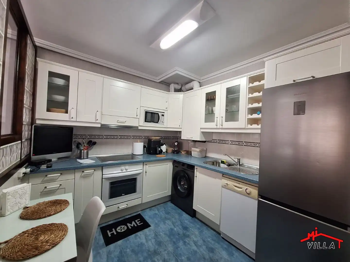 Küche von Wohnung zur Miete in Bárcena de Cicero mit Heizung und Möbliert