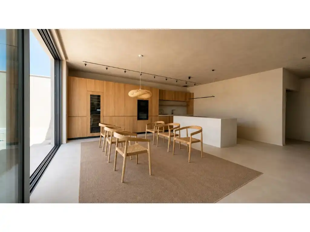 Comedor de Casa adosada en venta en Ses Salines con Aire acondicionado, Jardín privado y Terraza