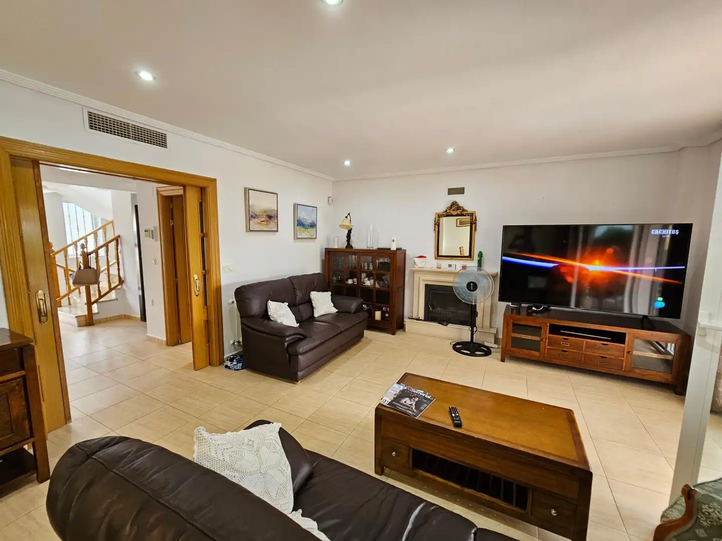 Living room of Houses for sale in Molina de Segura  with Air Conditioner, Heating and Terrace