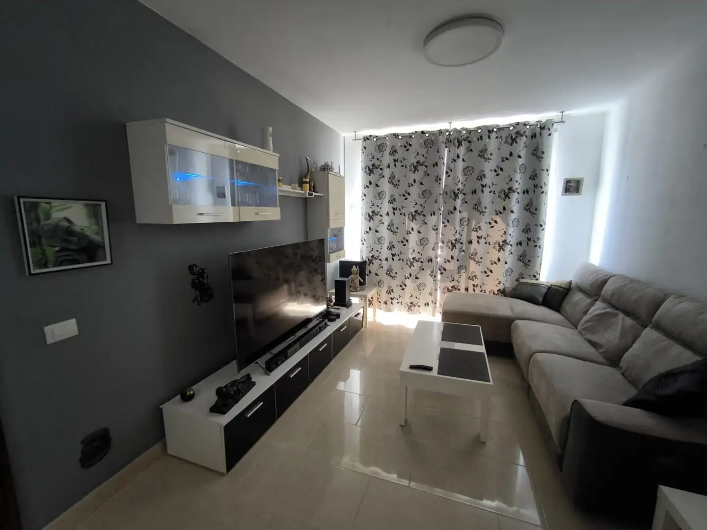 Sala d'estar de Pis de lloguer en Las Palmas de Gran Canaria
