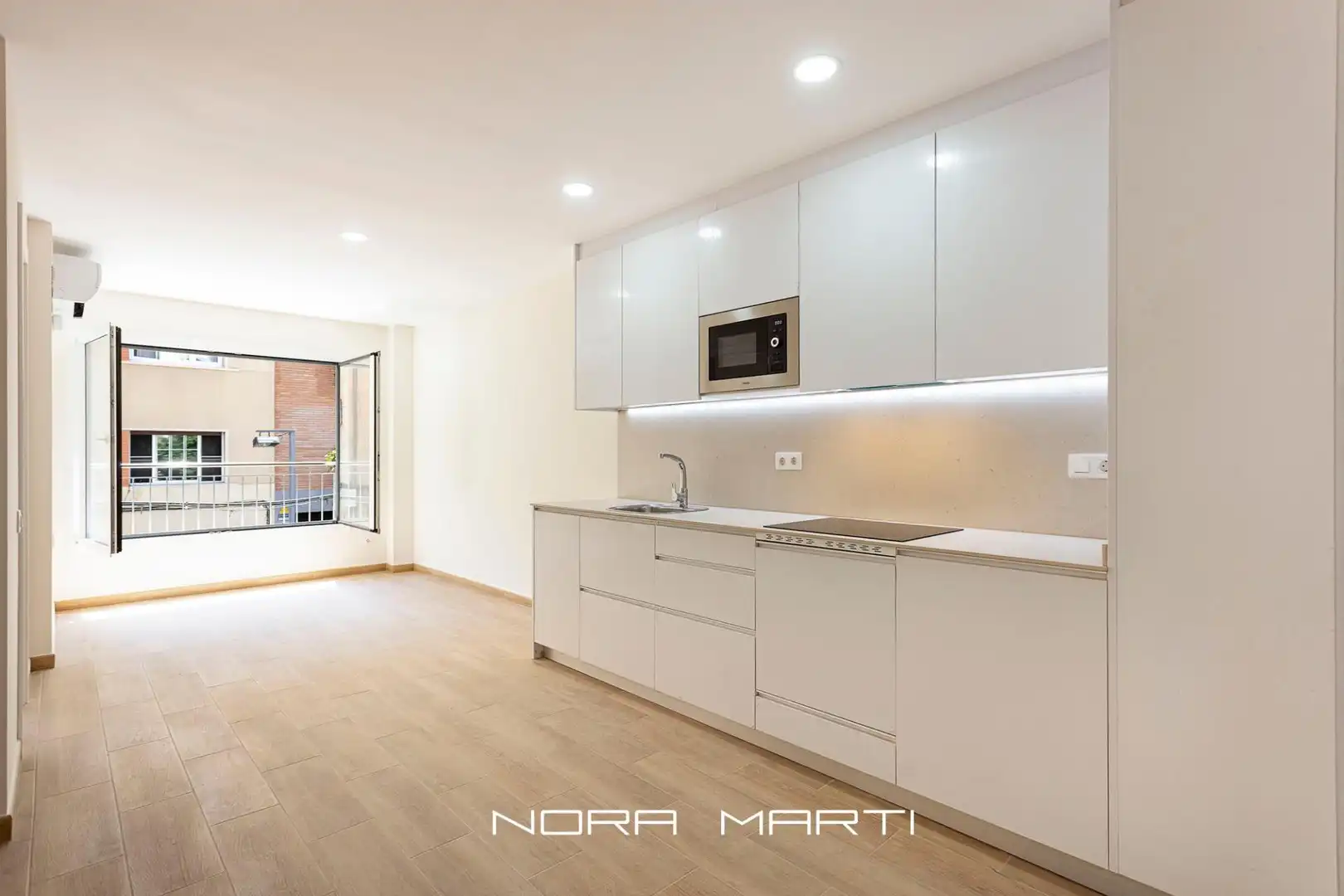 Küche von Wohnung zur Miete in Barcelona mit Terrasse