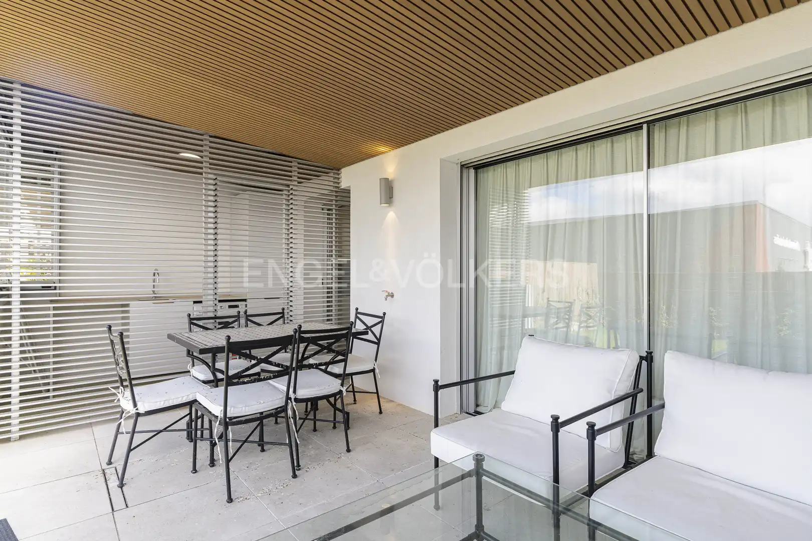 Terrassa de Apartament de lloguer en Boadilla del Monte amb Aire condicionat, Calefacció i Jardí privat