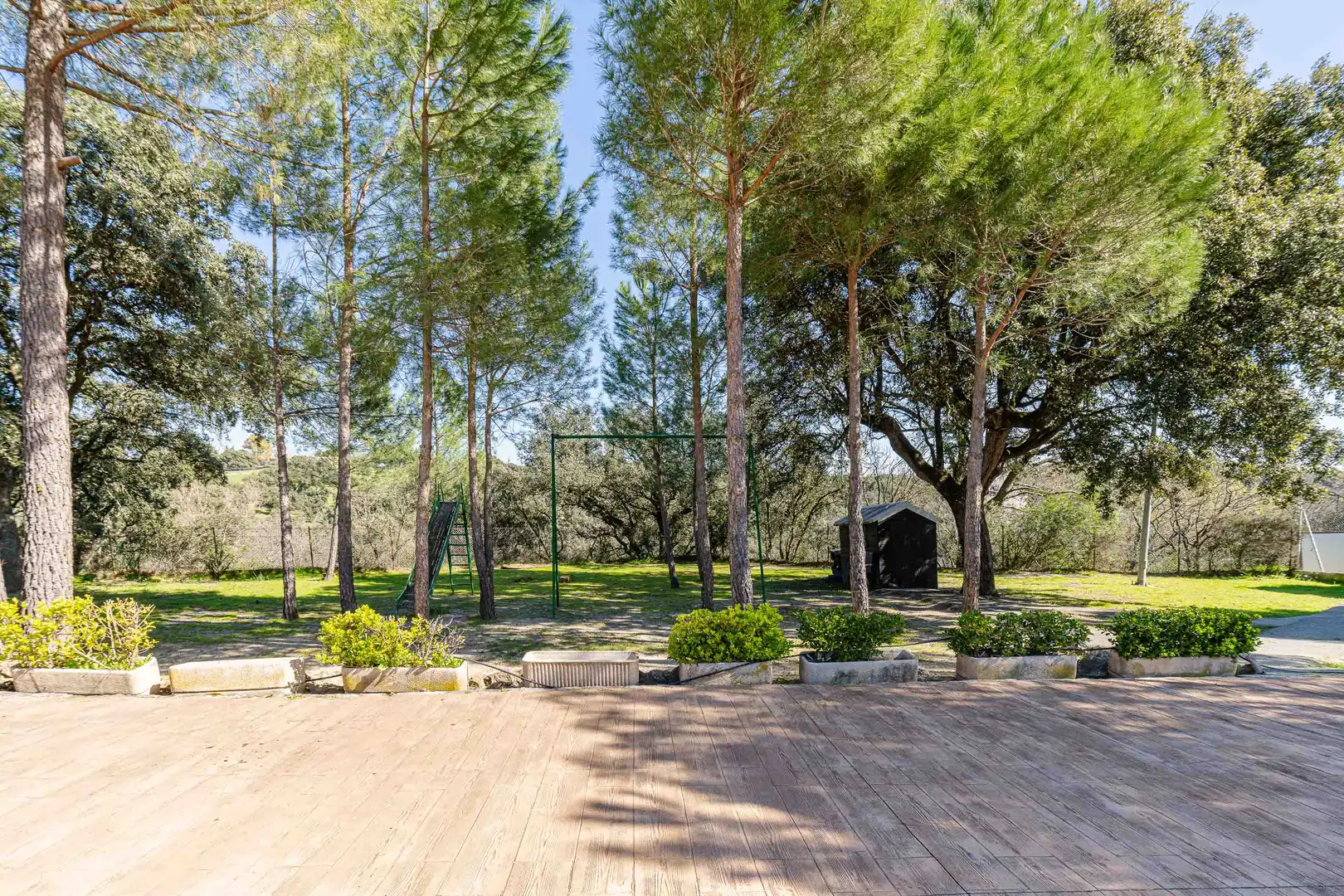 Garden of Houses for sale in Villanueva de la Cañada  with Air Conditioner, Heating and Private garden