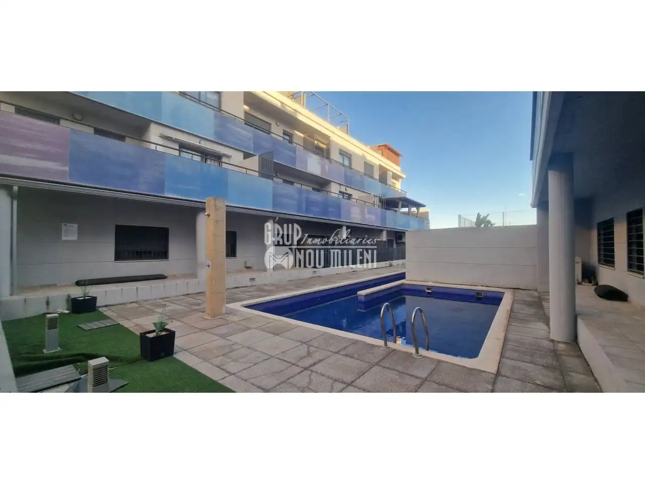Swimming pool of Flat for rent in L'Alcúdia  with Air Conditioner, Terrace and Community pool