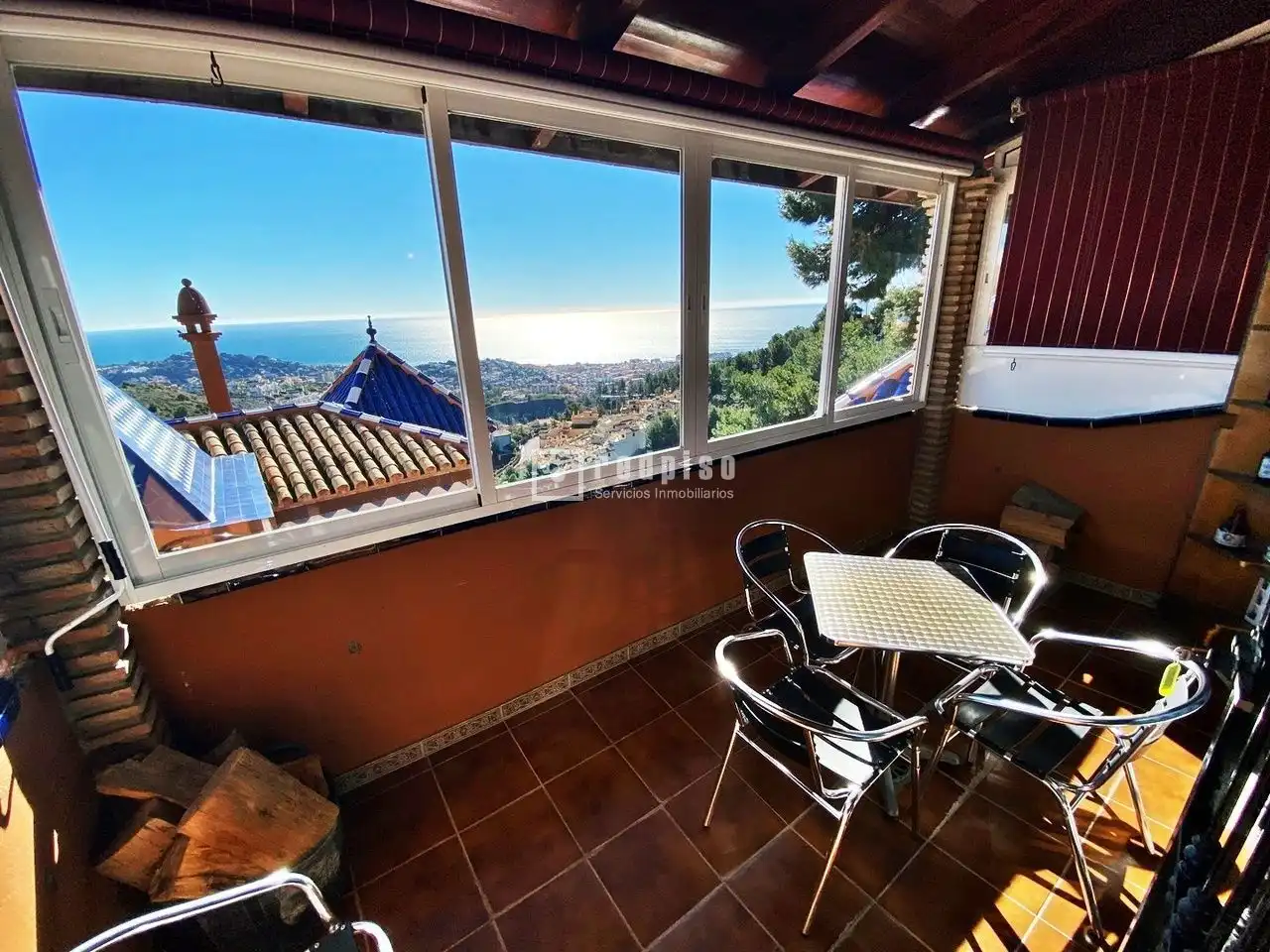 Exterior view of Houses for rent in Málaga  with Air Conditioner, Heating and Private garden