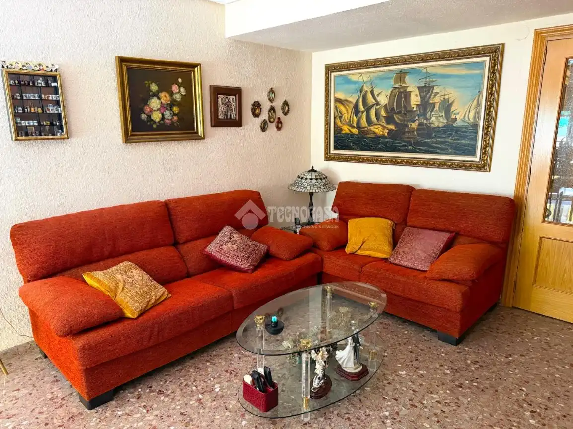 Sala de estar de Piso en venta en Valencia con Aire acondicionado y Balcón