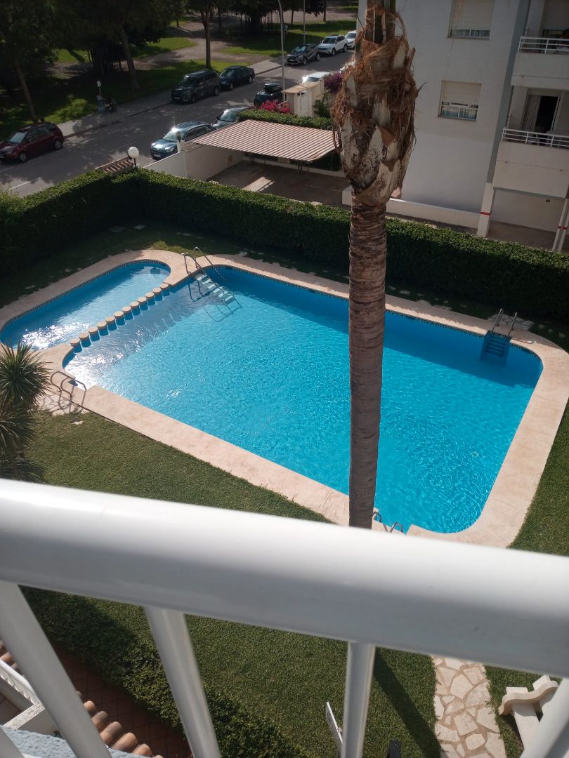 Swimming pool of Apartment for sale in Gandia  with Air Conditioner, Private garden and Swimming Pool