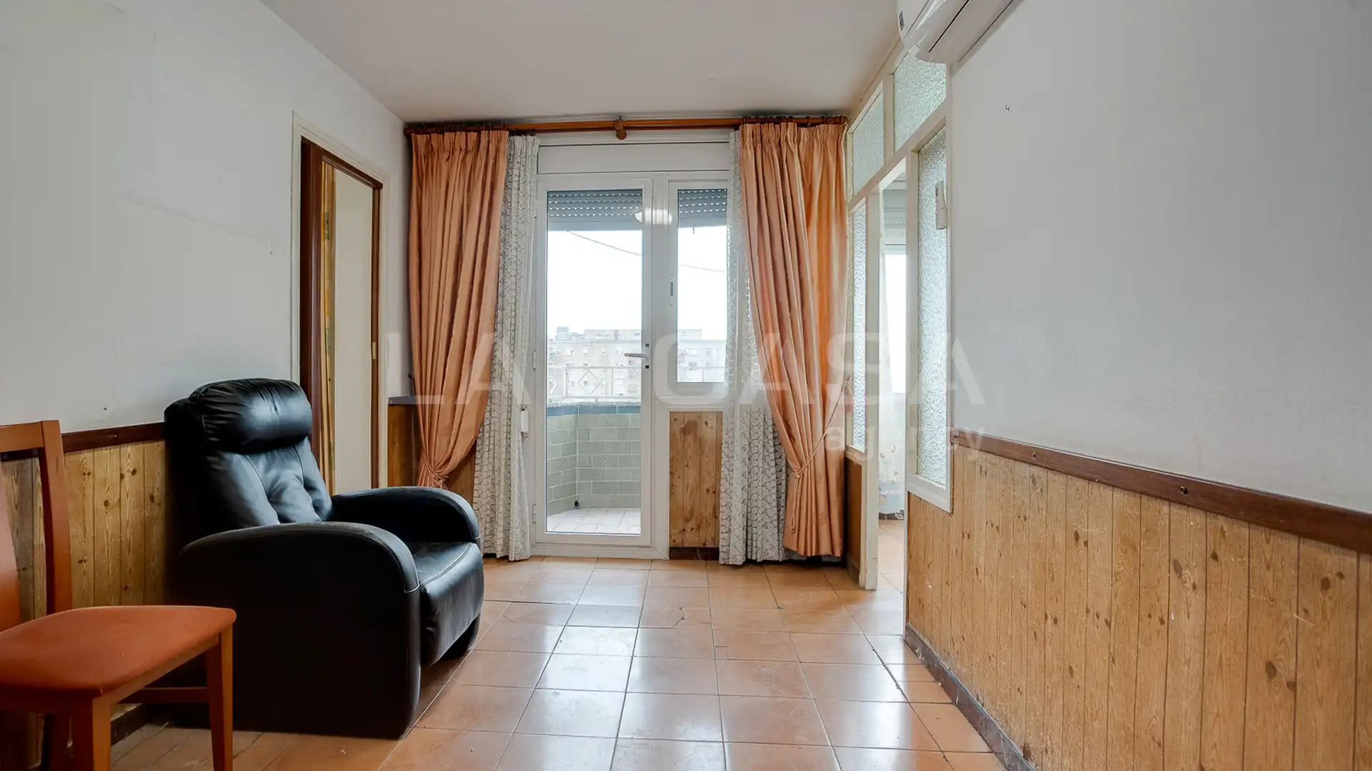 Wohnzimmer von Wohnung zum Verkauf in Sant Adrià de Besòs mit Heizung und Balkon