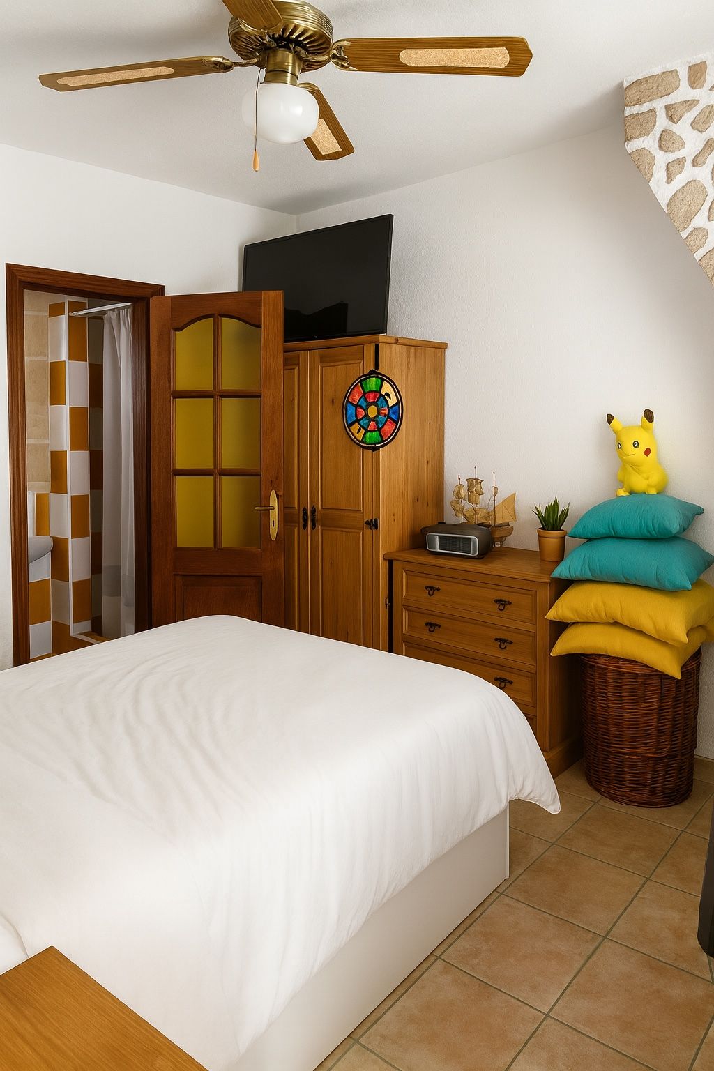 Dormitori de Casa o xalet en venda en  Santa Cruz de Tenerife Capital amb Calefacció, Terrassa i Moblat